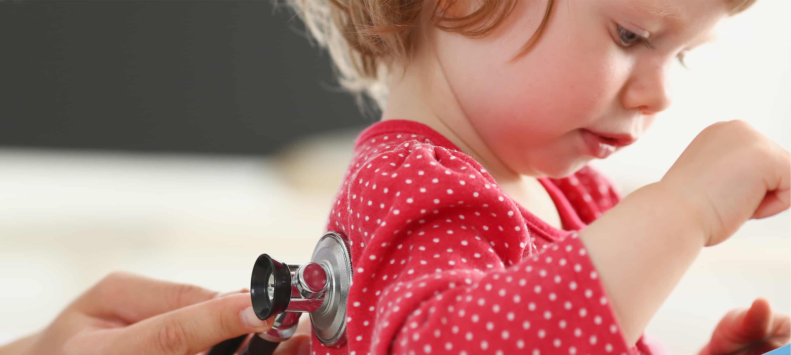 baby at the doctors getting a checkup autism comorbidities